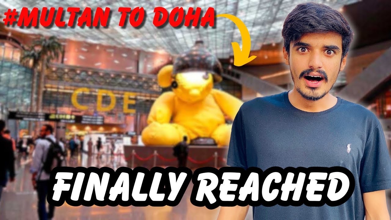 Multan to Doha 😍 | Gulf Air | Ahmed and Ahsan