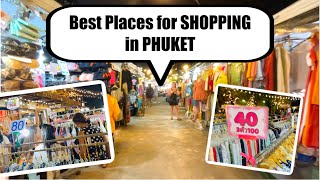 Best Places for Shopping in Phuket, Thailand - Bangla Road, Chillva Market, Designer Bags, Clothes