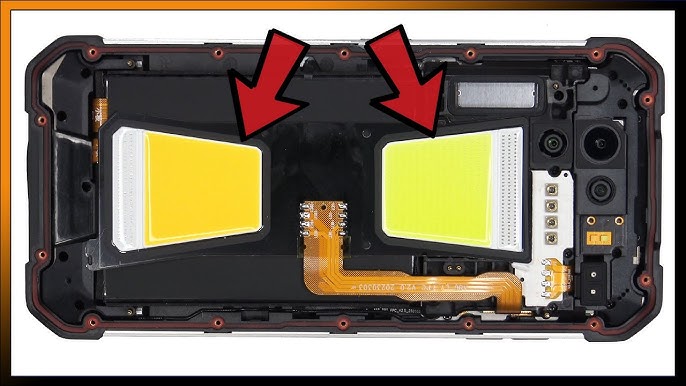 Unihertz-teléfono inteligente 8849 tank 2, dispositivo con proyector