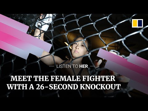 Meet the female fighter with a 26-second knockout