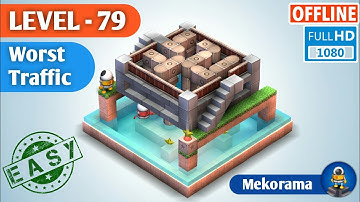 Mekorama Level 79 : Worst Traffic : Walkthrough Mekorama story Full Gameplay Video (Easy)