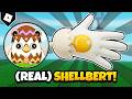 How To Get The SHELLBERT GLOVE and "Easter Hatchastrophe" BADGE in SLAP BATTLES! [ROBLOX]