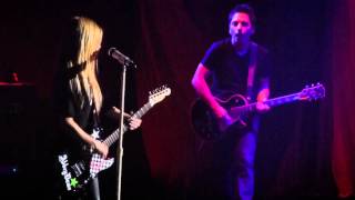 Avril Lavigne - He Wasn't at the Hammersmith Apollo.