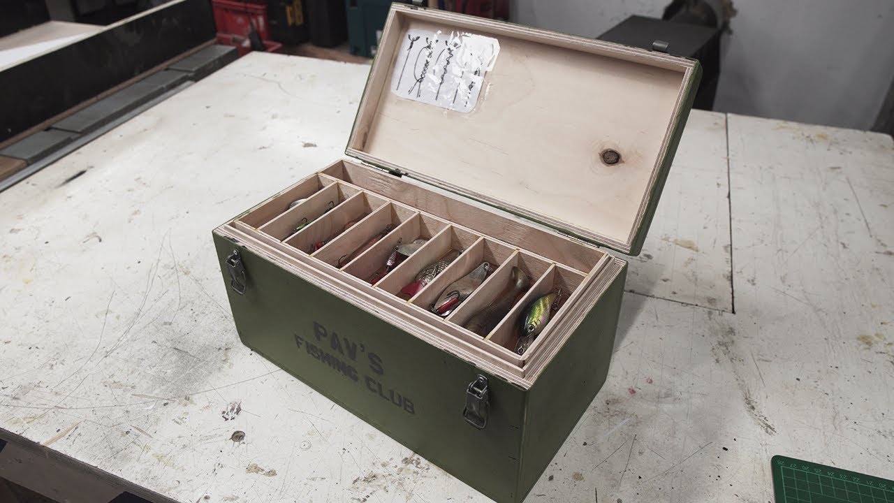 Making a Fishing Tackle Box 