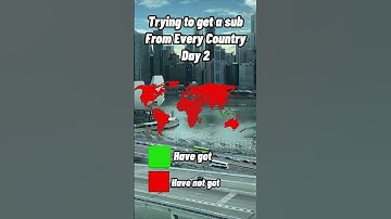 Trying to get a sub from every Country (Day 2) #shorts #geography #coems