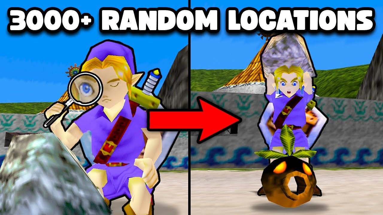 Zelda but Every Single STONE is Randomized