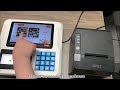 FH080A8-S 8" POS Terminal | Keyboard, NFC, Scan & External Printer Test