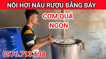 Trọn bộ Nồi nấu rượu bằng củi, máy lọc rượu dùng cho hộ gia đình giá rẻ bất ngờ - ĐT 0976.713.638