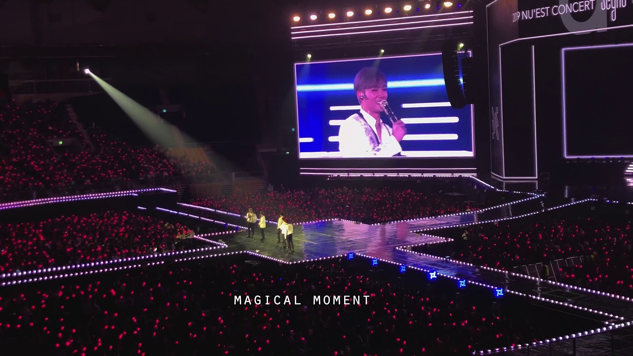 190413 [NU'EST] Segno IN SEOUL 너네 누나 소개시켜줘