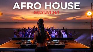 SUMMER AFRO HOUSE Sunset Mix (Adam Port, Hugel, Avicii, The Weeknd, Coldplay, Diplo) - LIVE 24/7 #23