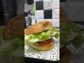 Aj try kiya homemade burger🍔#dailyvlog #youtubeshorts #ashortaday #homecooked #minivlog #shorts
