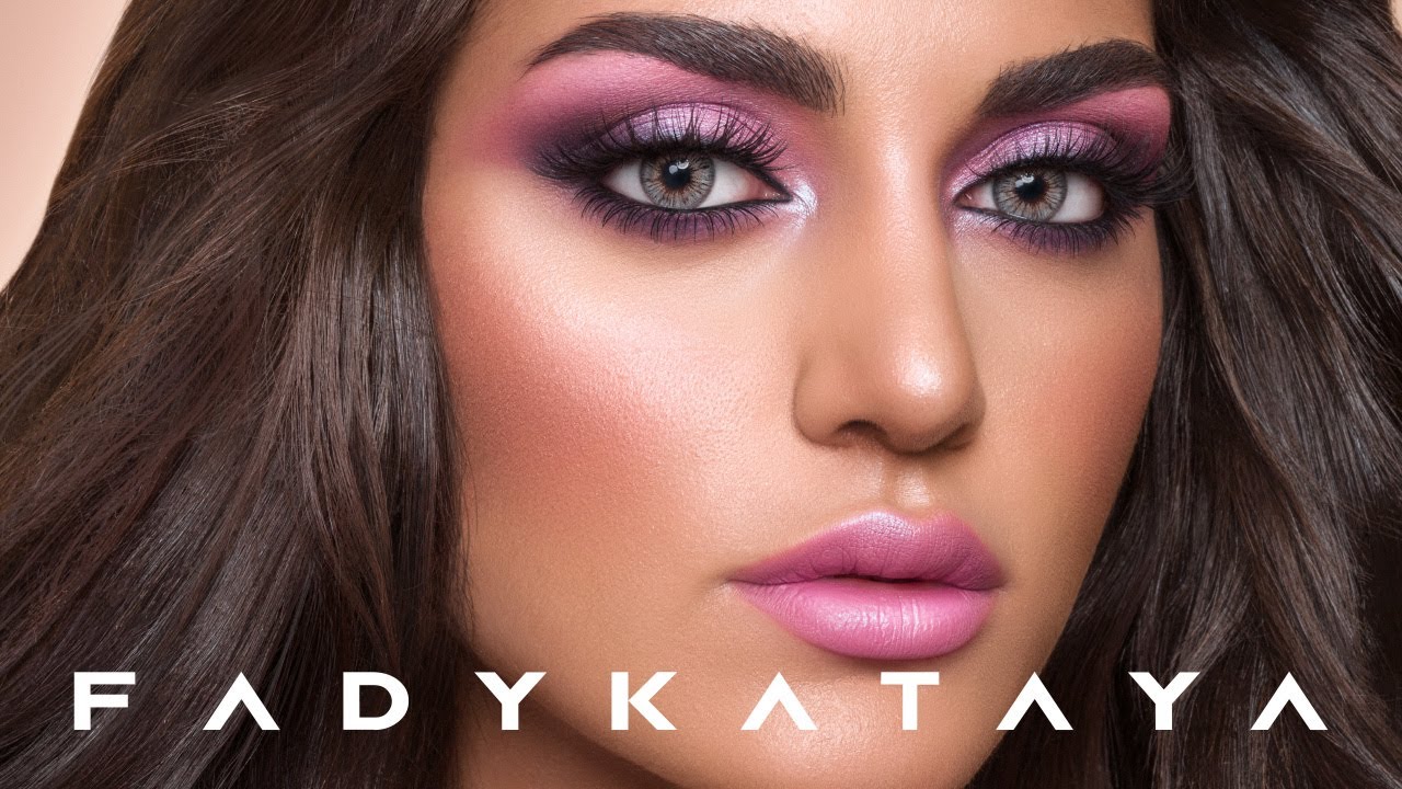 Sexy Seductive Look , مكياج وردي وبنفسجي  |  FADY KATAYA