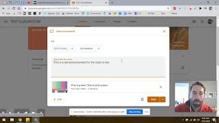 Google Classroom - Reuse a post, save a draft, schedule an assignment for a later time/date