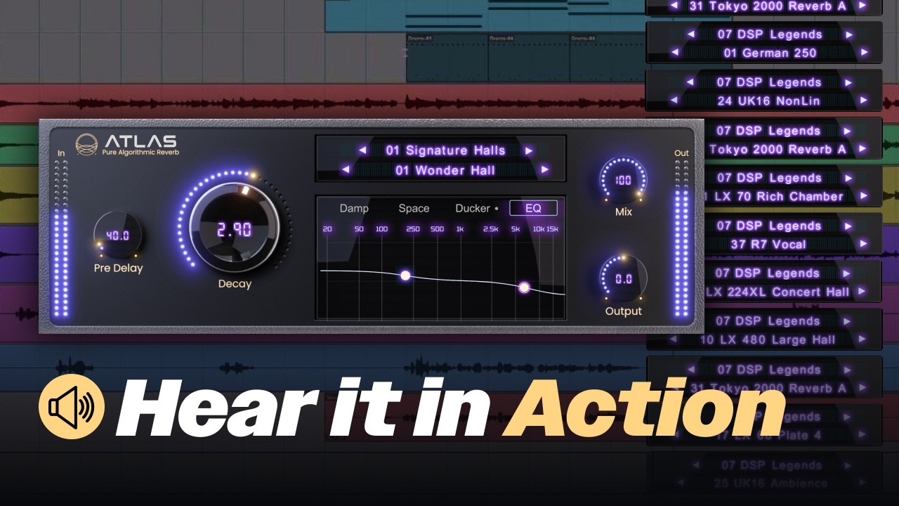 Watch Atlas Reverb in 90 Seconds | Listen Now on YouTube Watch Atlas Reverb in 90 Seconds | Listen Now on YouTube