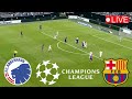 بث مباشر مباراة برشلونة ضد كوبنهاجن اليوم دوري أبطال اوروبا 2026 PES Gameplay 