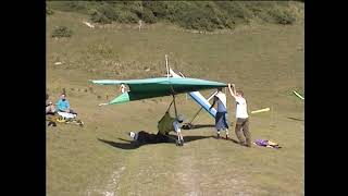 Early Hang Gliding Training