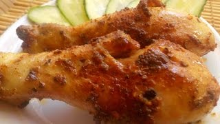 видео Как приготовить куриные голени в духовке, мультиварке, на сковороде
