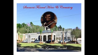 CELEBRATION OF LIFE PHOTO MONTAGE-MRS. EMMA ALMONDS