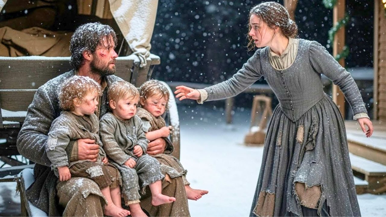 Trapped In A Christmas Blizzard — The Father And His Children Found A Home No Warmth Could Match