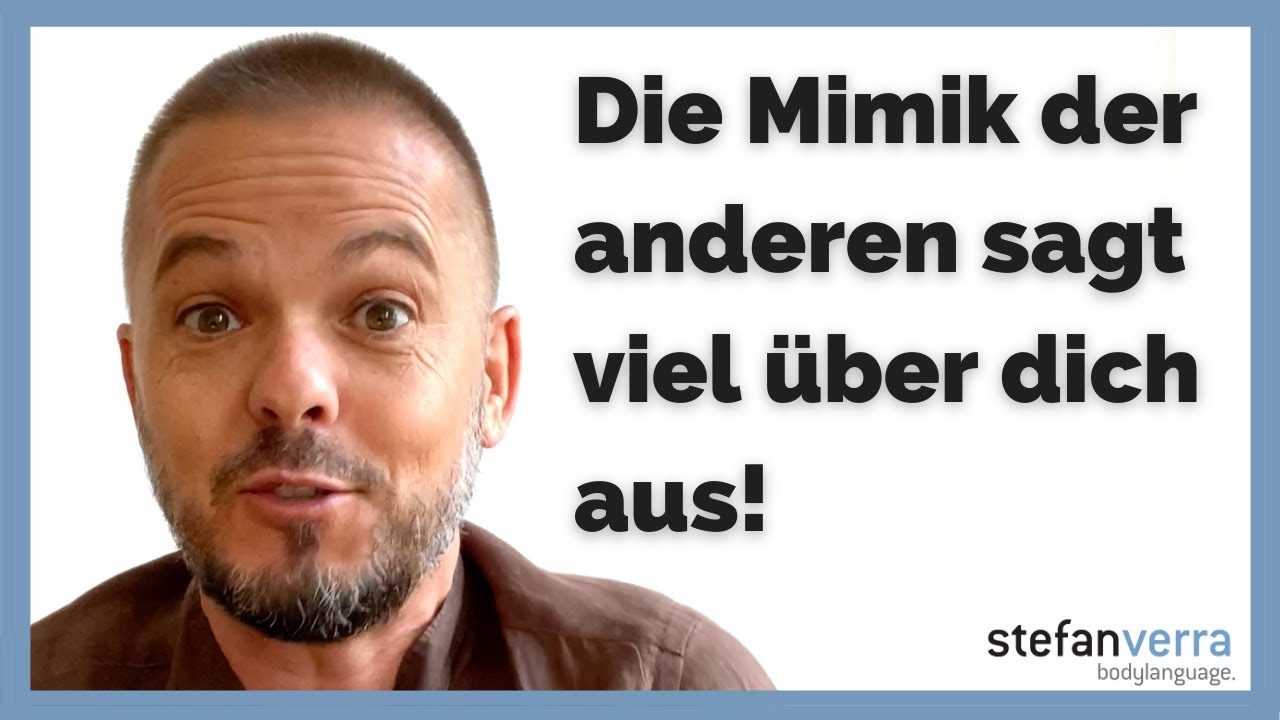 Die Mimik der anderen sagt viel über dich aus!