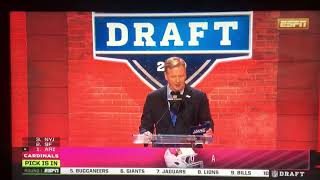 Arizona Cardinals Select Kyler Murray In 2019 Nfl Draft