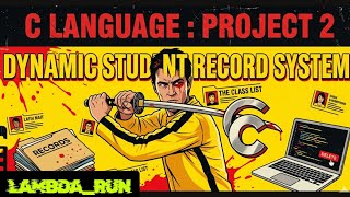Build A Dynamic Student Record System in C Language (Step by Step) | Beginner to Intermediate 