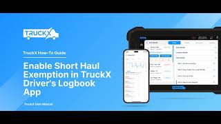 How to Enable Short Haul Exemption in TruckX Driver's Logbook App screenshot 2