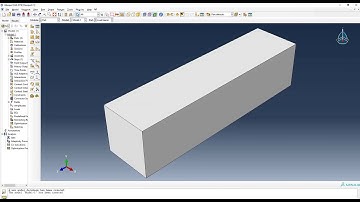 MODELLING OF REINFORCED CONCRETE BEAM USING #ABAQUS #PART1
