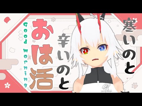 2024.2.6 おは活！寒いのと辛いのと！【 #おはようVtuber 】