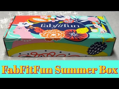 FabFitFun Box – Summer 2018 Unboxing + Promo Codes!