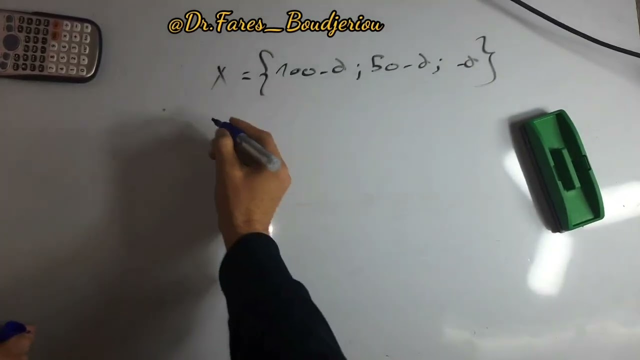 أفكار الإحتمالات | المتغير العشوائي المعرف بمقدار الربح في لعبة | بدلالة آلفا _ فكرة جد رائعة❤