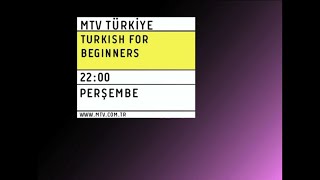 Turkish For Beginners - Mtv Turkiye Promo