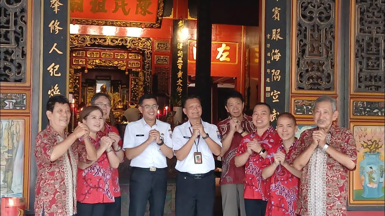 Wisata Religi Kelenteng Tan Seng Ong menjelang Imlek bersama #psmti #asn Tamansari Jakarta Barat 