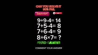 Can You Solve These Tricky Math Riddles?The Ultimate Math Puzzle Challenge - Let’s Test Your Brain! screenshot 4
