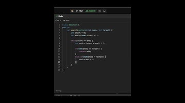 Binary Search | Leetcode 704 #array #binarysearchtree #leetcode