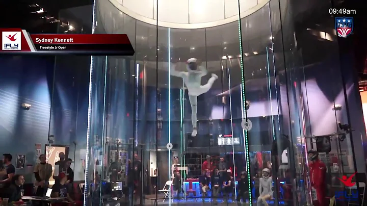 BOOM! Sydney Kennett US Indoor Skydiving Nationals...