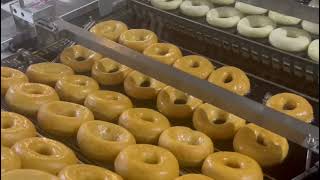 Full automatic yeast donut production line