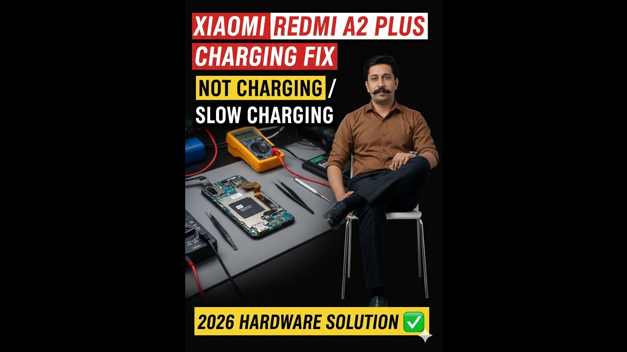 Xiaomi Redmi A2 Plus Charging Problem Solution | Redmi A2+ Not Charging ...