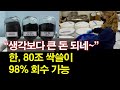 &quot;생각보다 큰 돈 되네~&quot; 한, 80조 싹쓸이~ 98% 회수 가능