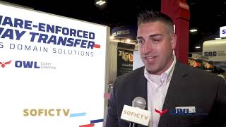 SOFIC TV Interviews Owl Cyber Defense DoD Sales Manager Anthony Buono