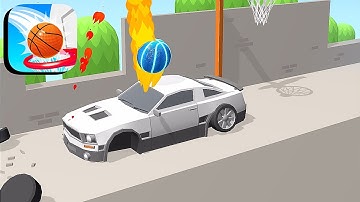 Bounce Dunk ​- All Levels Gameplay Android,ios (Part 129)