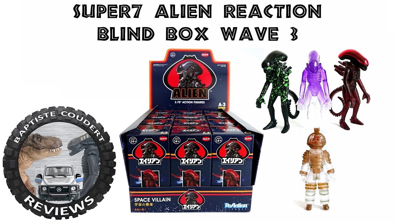 Video Review: 2019 Super7 ReAction Alien Blind Box Wave 3 - YouTube