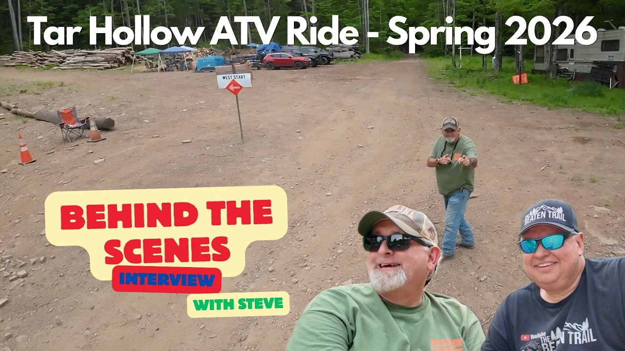 Tar Hollow ATV Ride - Spring 2026 - Behind the Scenes with Steve Mack