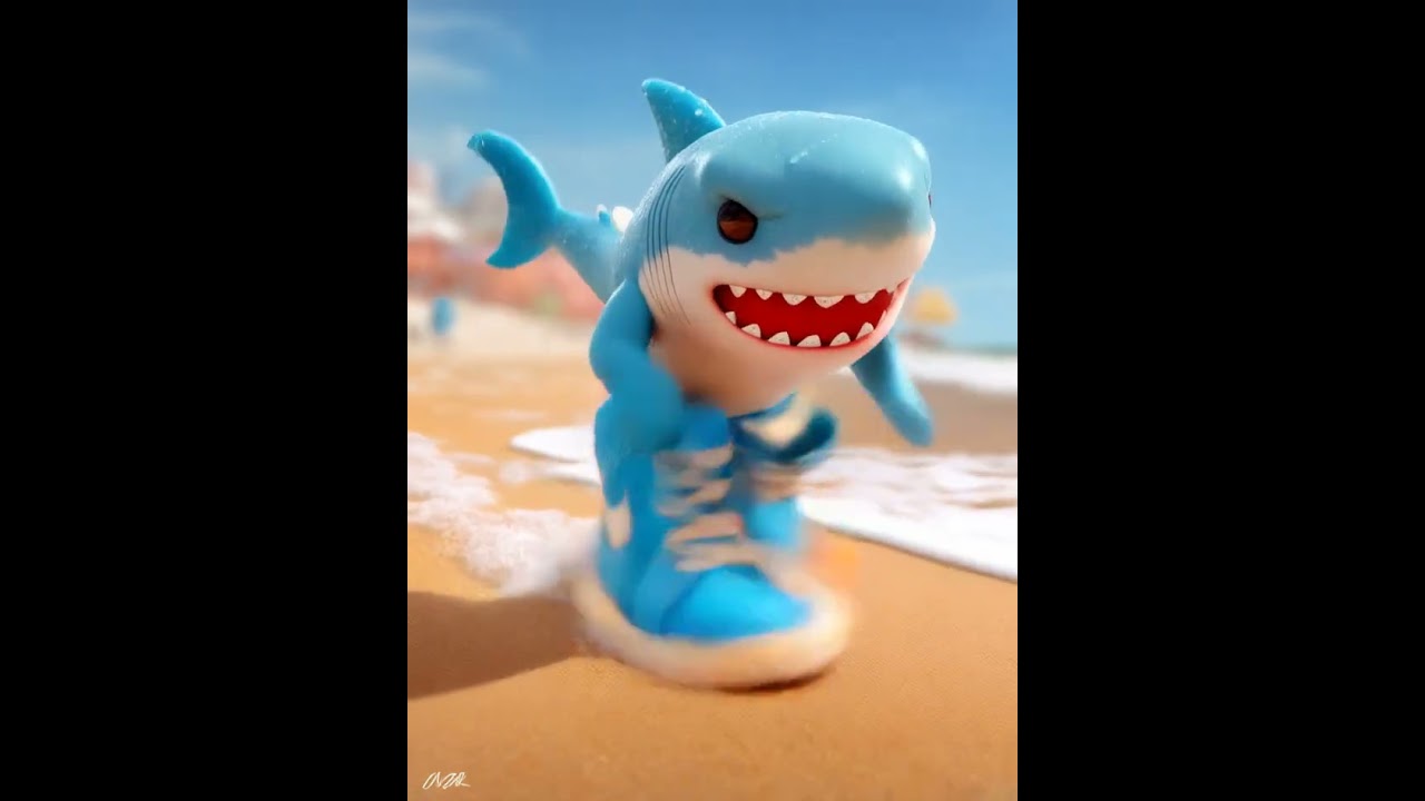 Baby Shark Walking 