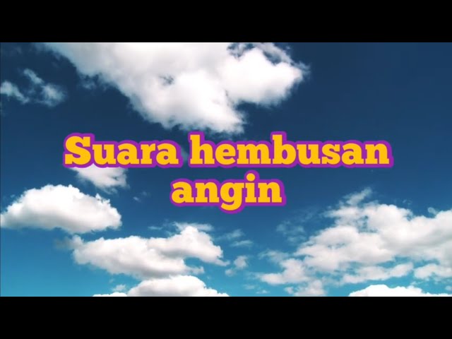 Suara hembusan angin untuk relaksasi class=