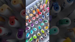 Artist happiness - unboxing artsupplies 😮😲😱 #satisfying #unboxing #markers #art #ideas #shorts