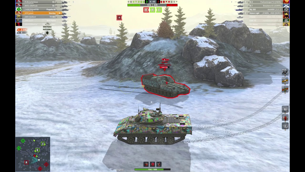 Wot Blitz -  Sheridan Ace