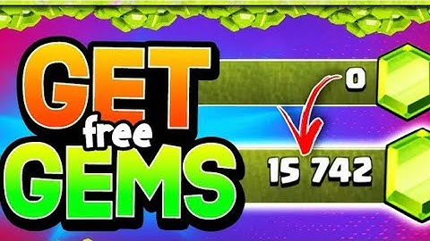 CLASH OF CLANS! How To Get 500 Gems For Free in  Clans - No Hack No Root