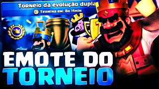 EM BUSCA DO EMOTI DO TORNEIO GLOBAL!!! #60K#CLASHROYALE #AOVIVO