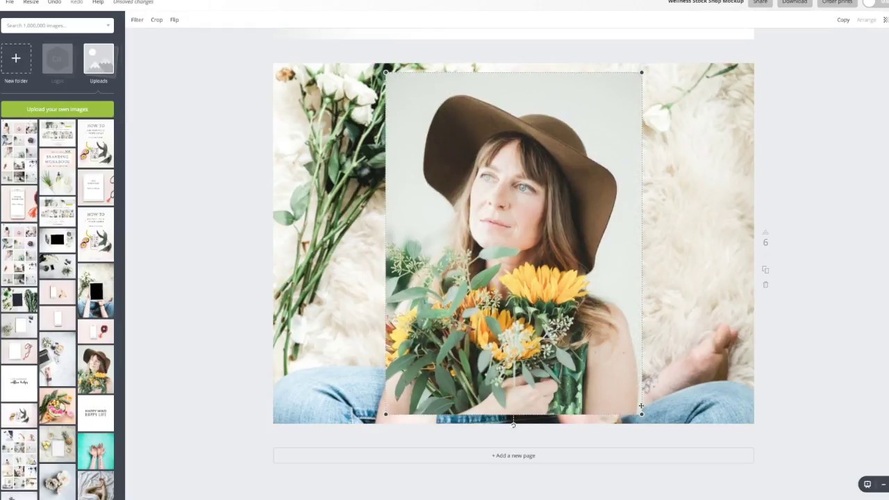 How To Add An Image To An Iphone Screen Mockup Using Canva Youtube